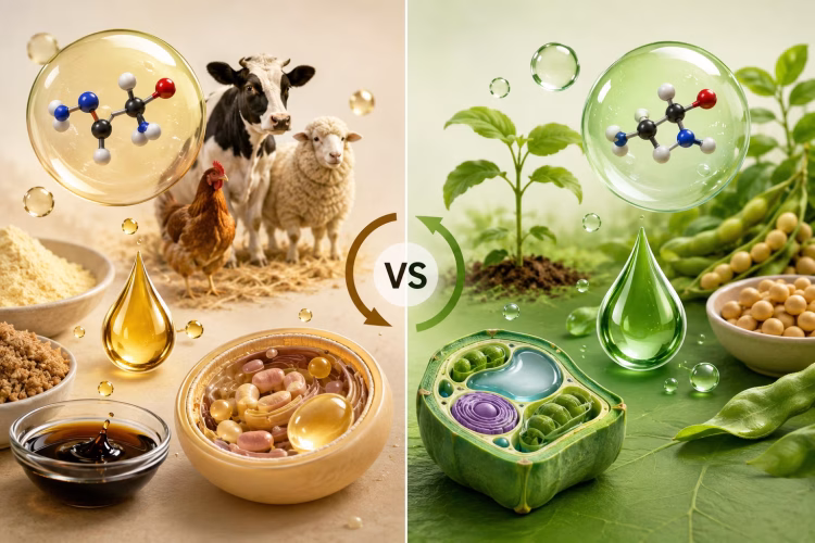 تفاوت آمینواسید گیاهی و حیوانی- در سبزه میدون