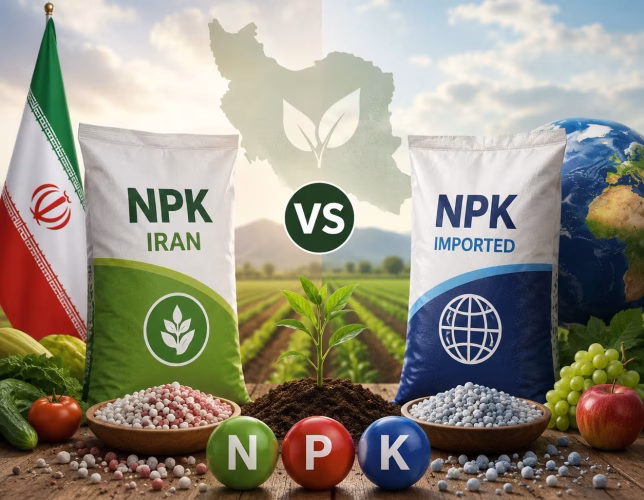 مقایسه کودهای NPK ایرانی و خارجی؛ کدام یک برای کشاورزی ما مناسب‌تر است؟